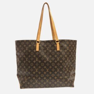 Louis Vuitton Brown Monogram Tote Bag